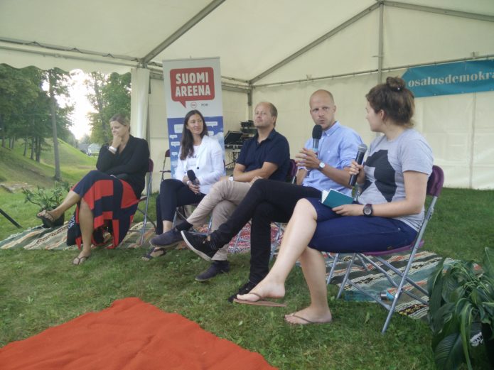Discussion at Opinion Festival